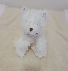 Bunnies By The Bay White WESTIE Terrier Puppy Dog Plush Fluffy Toy 11" apprx